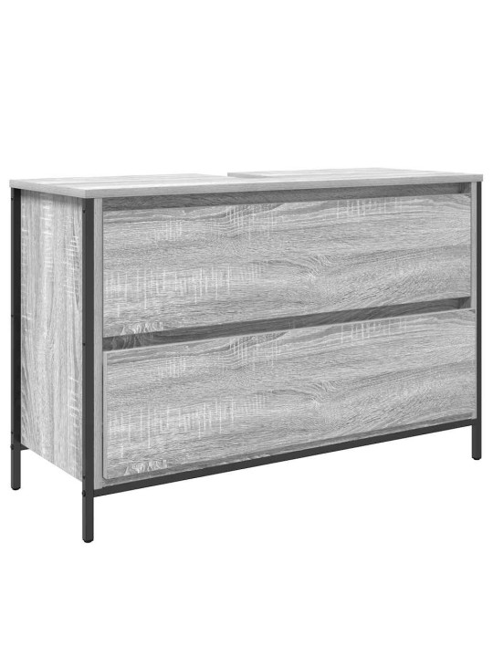 VANNITOA VALAMUKAPP SAHTLITEGA HALL SONOMA 90X34,5X60 CM