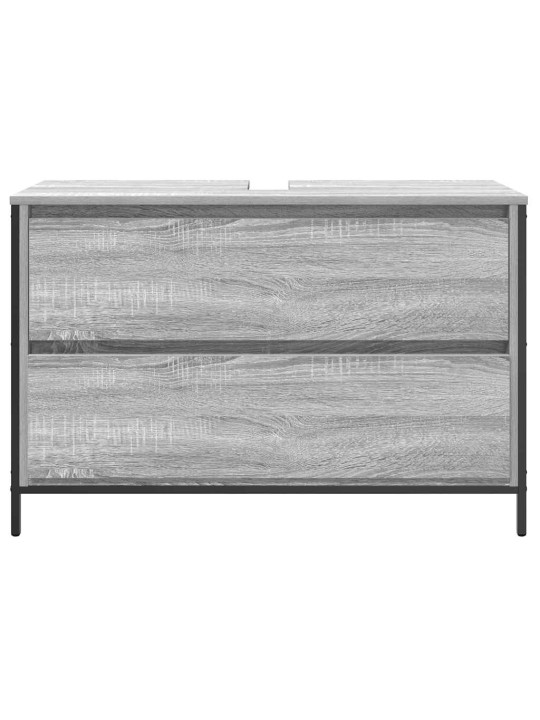 VANNITOA VALAMUKAPP SAHTLITEGA HALL SONOMA 90X34,5X60 CM