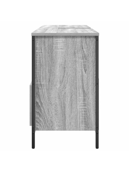 VANNITOA VALAMUKAPP SAHTLITEGA HALL SONOMA 90X34,5X60 CM