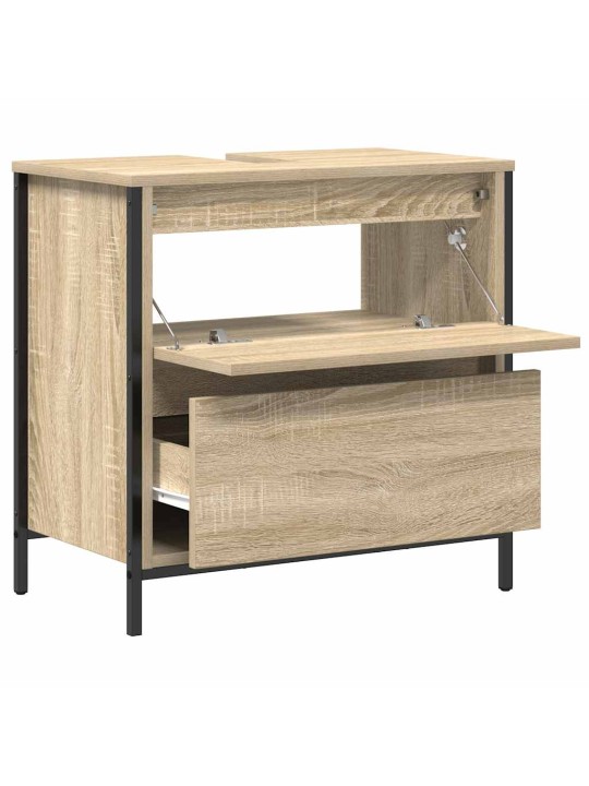 VANNITOA VALAMUKAPP SAHTLITEGA SONOMA TAMM 60X34,5X60 CM