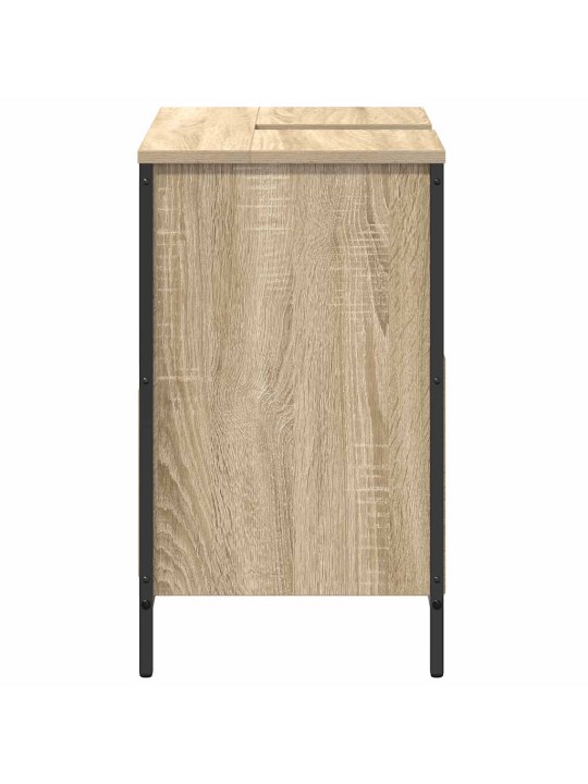 VANNITOA VALAMUKAPP SAHTLITEGA SONOMA TAMM 60X34,5X60 CM