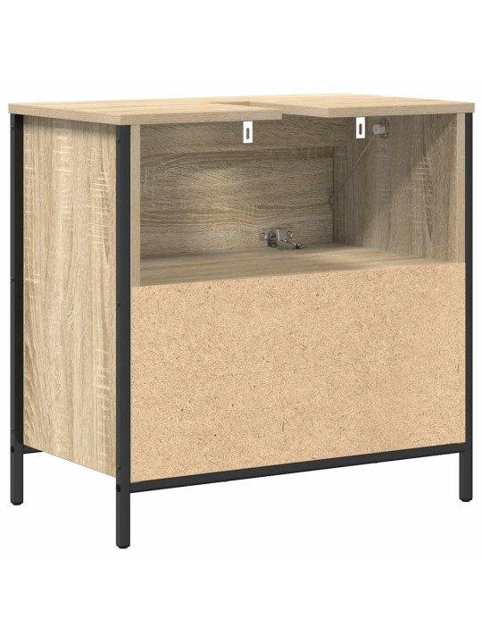 VANNITOA VALAMUKAPP SAHTLITEGA SONOMA TAMM 60X34,5X60 CM