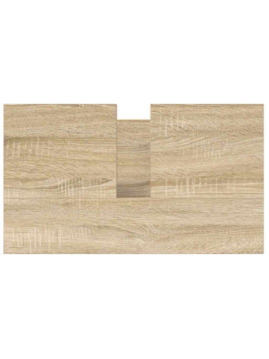 VANNITOA VALAMUKAPP SAHTLITEGA SONOMA TAMM 60X34,5X60 CM