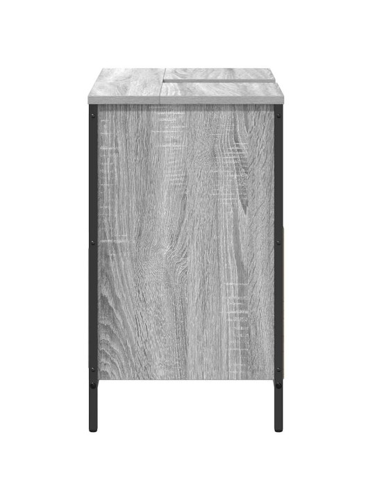 VANNITOA VALAMUKAPP SAHTLITEGA SONOMA TAMM 60X34,5X60 CM