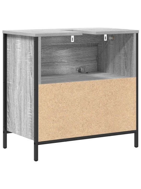 VANNITOA VALAMUKAPP SAHTLITEGA SONOMA TAMM 60X34,5X60 CM