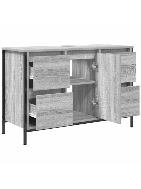 VALAMUKAPP SAHTLITEGA HALL SONOMA 90X34,5X60 CM