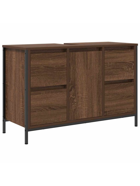 VALAMUKAPP SAHTLITEGA PRUUN TAMM 90X34,5X60 CM