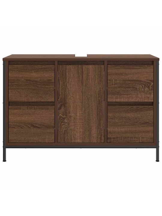 VALAMUKAPP SAHTLITEGA PRUUN TAMM 90X34,5X60 CM