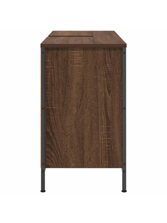 VALAMUKAPP SAHTLITEGA PRUUN TAMM 90X34,5X60 CM