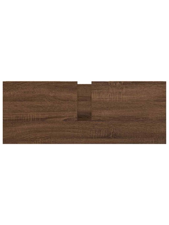 VALAMUKAPP SAHTLITEGA PRUUN TAMM 90X34,5X60 CM