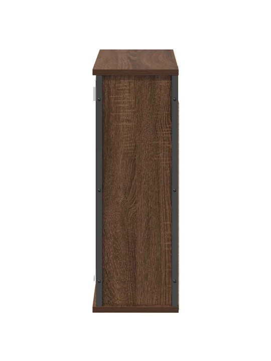 VANNITOA SEINAKAPP PEEGLIGA PRUUN TAMM 60X21X60 CM