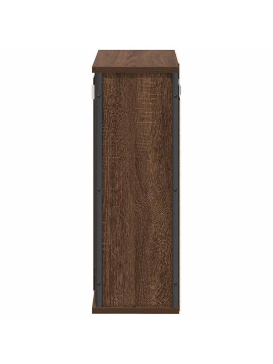 VANNITOA SEINAKAPP PEEGLIGA PRUUN TAMM 50X21X60 CM