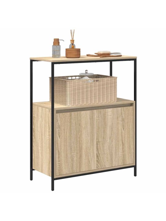 VANNITOA KAPP RIIULITEGA SONOMA TAMM 76,5X35X95 CM