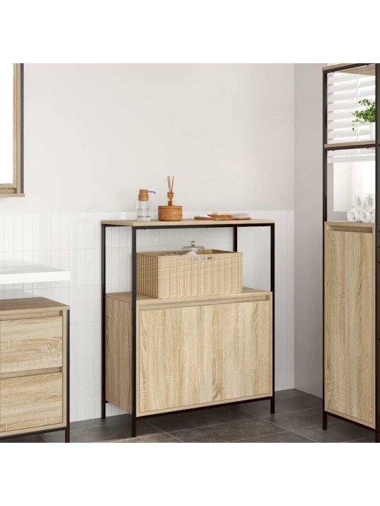 VANNITOA KAPP RIIULITEGA SONOMA TAMM 76,5X35X95 CM