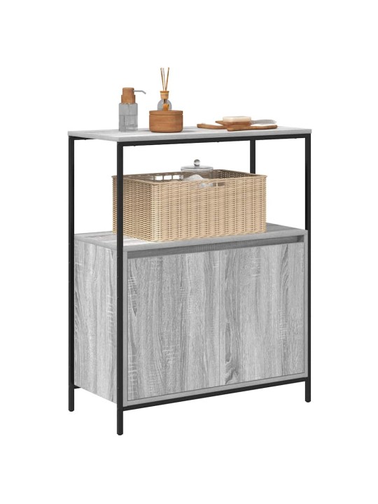 VANNITOA KAPP RIIULITEGA HALL SONOMA 76,5X35X95 CM