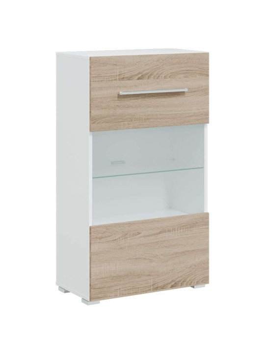 5-OSALISED LED-VALGUSTUSEGA TELERID SONOMA OAK ENGINEERED WOOD