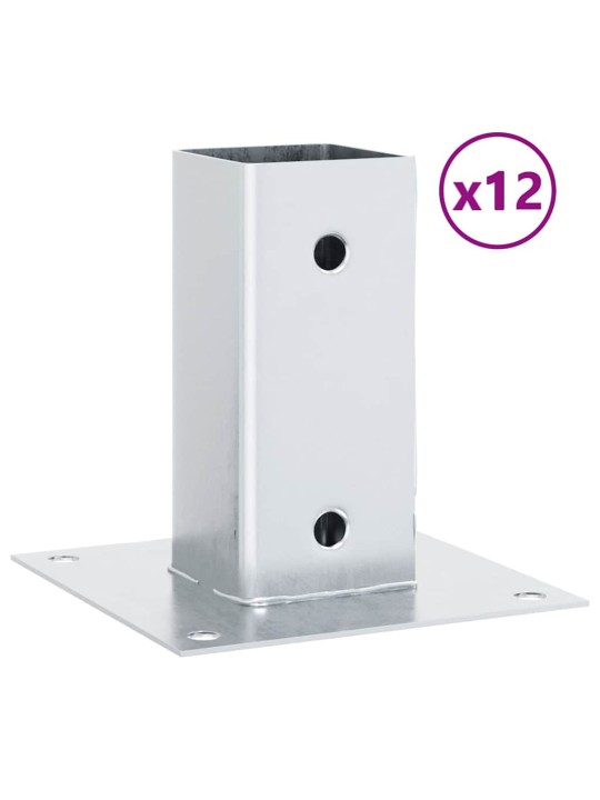 POSTIALUSED RUUDUKUJULISED 12 TK, 61X61 MM, TSINGITUD TERAS