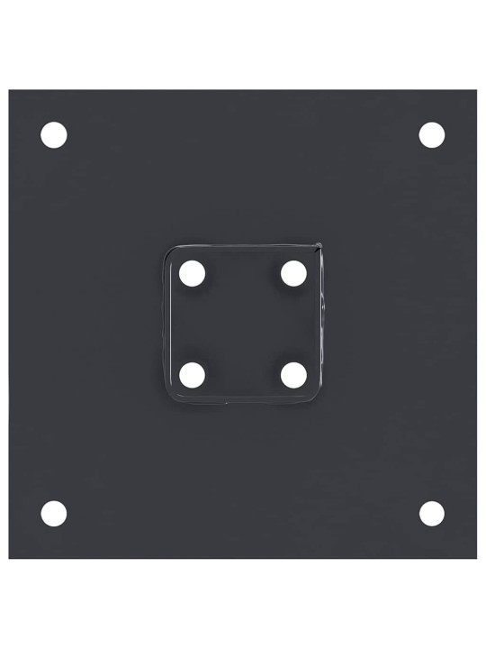 POSTIALUSED RUUDUKUJULISED 4 TK, 51X51 MM, PULBERVÄRVITUD TERAS