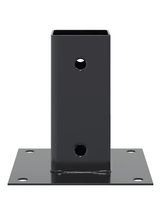 POSTIALUSED RUUDUKUJULISED 4 TK, 61X61 MM, PULBERVÄRVITUD TERAS