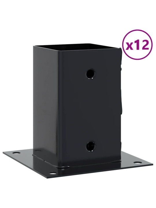 POSTIALUSED RUUDUKUJULISED 12TK, 91X91 MM, PULBERVÄRVITUD TERAS