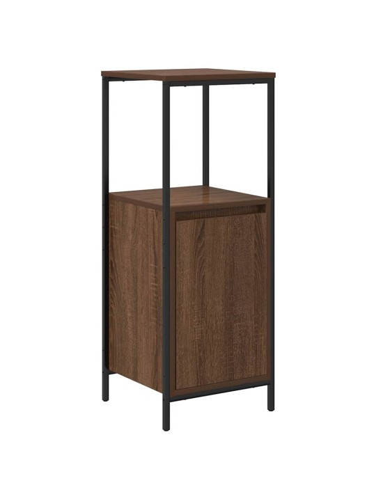 Vannitoa mööblikomplekt 5 tk pruun 76.5 x 35 x 95 cm tehispuit