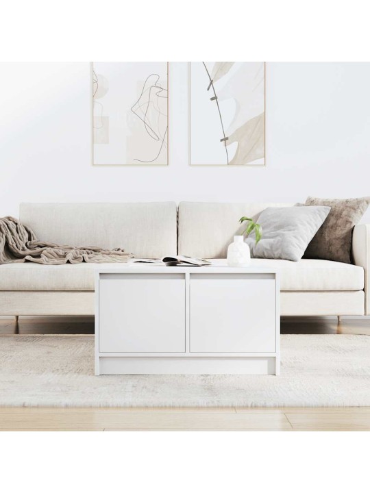 SAHTLITEGA DIIVANILAUD VALGE 70,5X70X40 CM