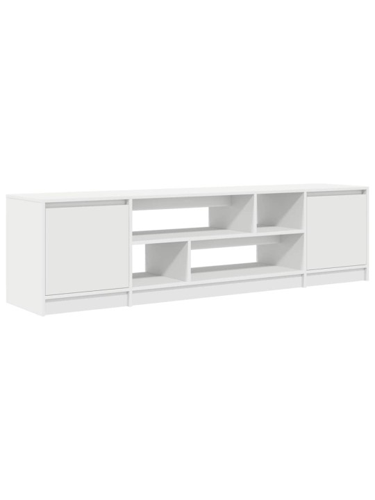 TELERIKAPP VALGE 188,5X41X50 CM ENGINEERED WOOD