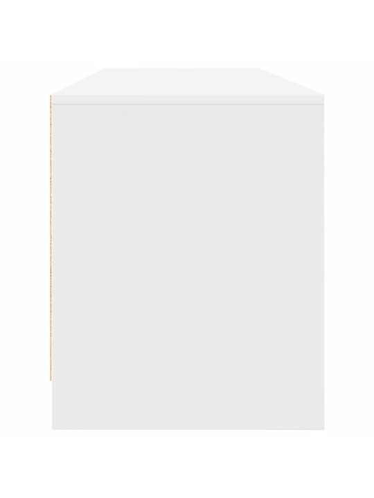 TELERIKAPP VALGE 188,5X41X50 CM ENGINEERED WOOD