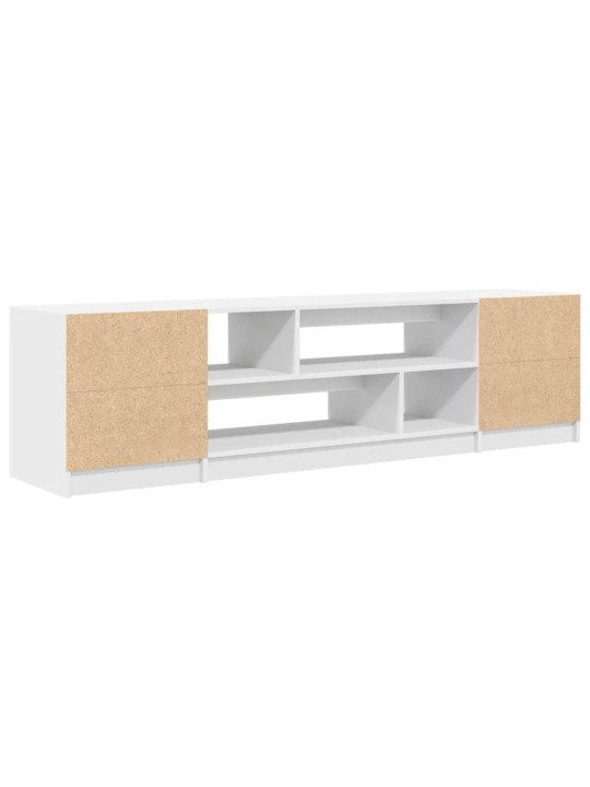 TELERIKAPP VALGE 188,5X41X50 CM ENGINEERED WOOD
