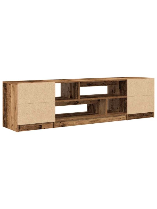 TELERIKAPP OLD WOOD 188,5X41X50 CM ENGINEERED WOOD
