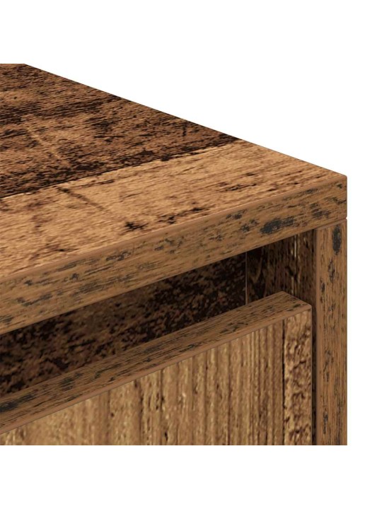 TELERIKAPP OLD WOOD 188,5X41X50 CM ENGINEERED WOOD