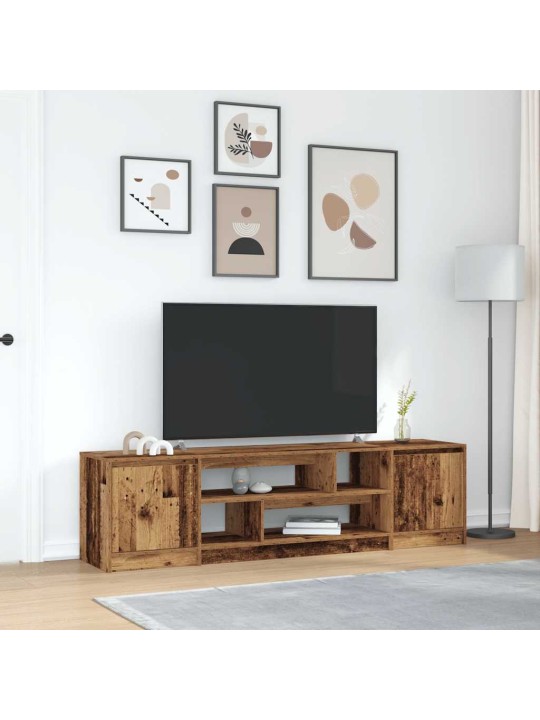 TELERIKAPP OLD WOOD 188,5X41X50 CM ENGINEERED WOOD