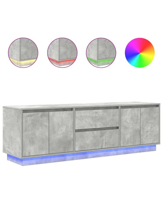LED-TULEDEGA TELERIKAPP, BETOONHALL, 160,5X41X50 CM