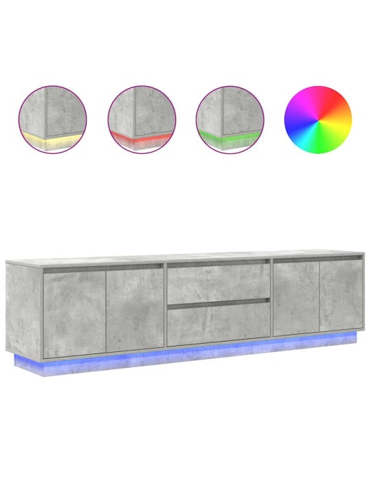 LED-TULEDEGA TELERIKAPP, BETOONHALL, 193,5X41X50 CM