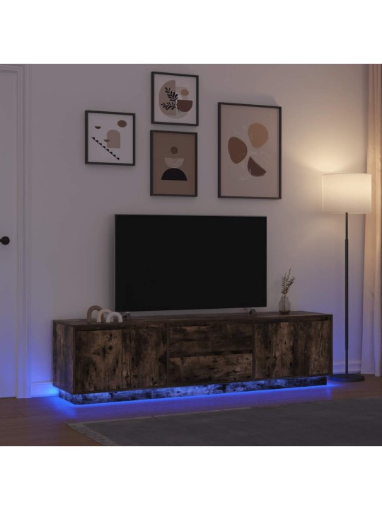 LED-TULEDEGA TELERIKAPP, SUITSUTATUD TAMM, 193,5X41X50 CM