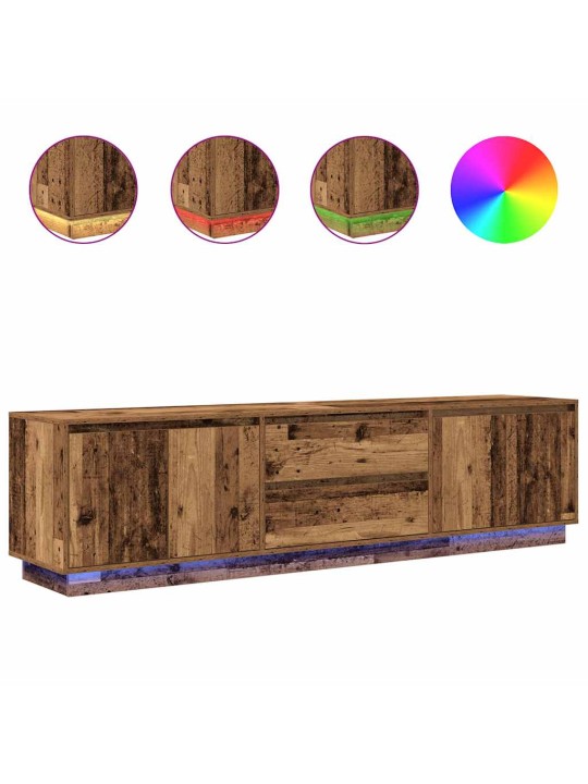LED-VALGUSTITEGA TELERIKAPP, VANA PUIT 193,5X41X50 CM