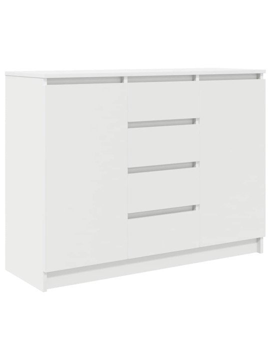 PUHVETKAPP SAHTLITEGA, VALGE, 100,5X35X76 CM, TEHISPUIT