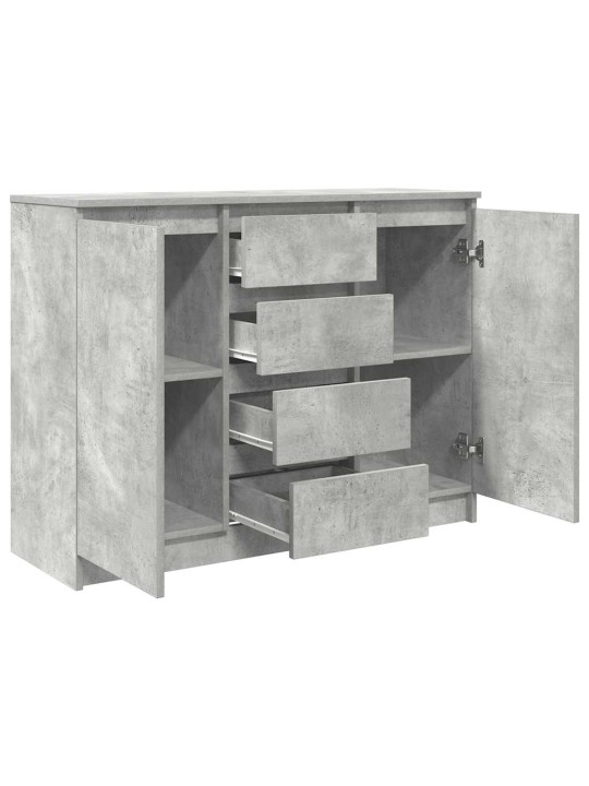 PUHVETKAPP SAHTLITEGA, BETOONHALL, 100,5X35X76 CM, TEHISPUIT