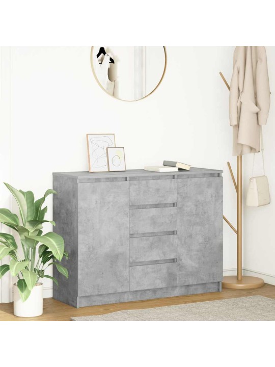 PUHVETKAPP SAHTLITEGA, BETOONHALL, 100,5X35X76 CM, TEHISPUIT