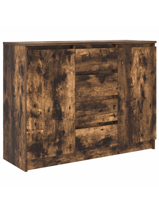 PUHVETKAPP SAHTLITEGA SUITSUTATUD TAMM 100,5X35X76 CM TEHISPUIT