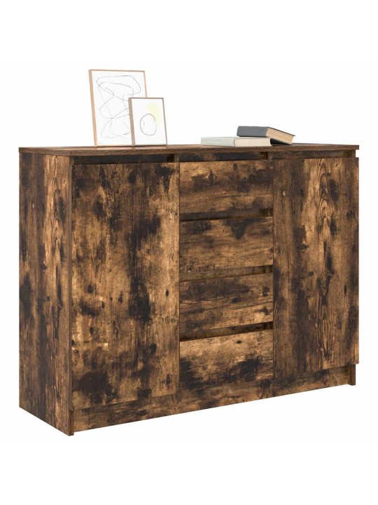 PUHVETKAPP SAHTLITEGA SUITSUTATUD TAMM 100,5X35X76 CM TEHISPUIT