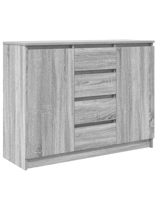 PUHVETKAPP SAHTLITEGA HALL SONOMA TAMM 100,5X35X76 CM TEHISPUIT
