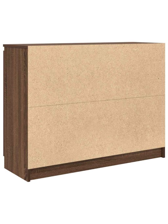 PUHVETKAPP SAHTLITEGA, PRUUN TAMM, 100,5X35X76 CM, TEHISPUIT