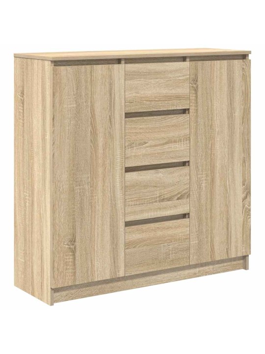 PUHVETKAPP SAHTLITEGA, SONOMA TAMM, 100,5X35X98,5 CM, TEHISPUIT