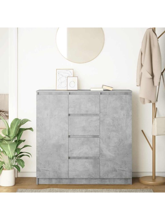 PUHVETKAPP SAHTLITEGA, BETOONHALL, 100,5X35X98,5 CM, TEHISPUIT