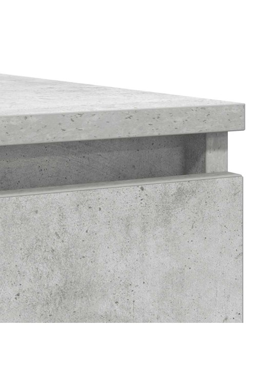 PUHVETKAPP SAHTLITEGA, BETOONHALL, 100,5X35X98,5 CM, TEHISPUIT