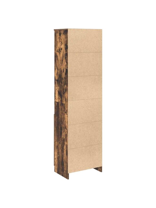 KÕRGE KAPP, SUITSUTATUD TAMM, 50X35X180 CM TEHISPUIT