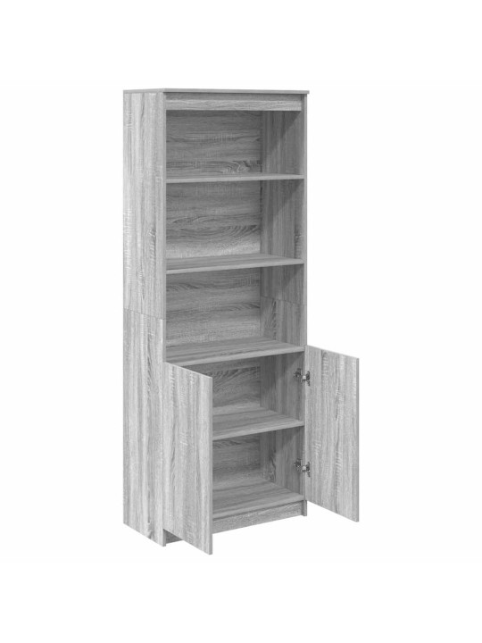 KÕRGE KAPP, HALL SONOMA TAMM, 70 X 35 X 180 CM, TEHISPUIT