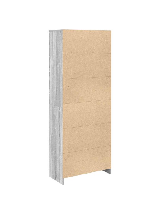 KÕRGE KAPP, HALL SONOMA TAMM, 70 X 35 X 180 CM, TEHISPUIT