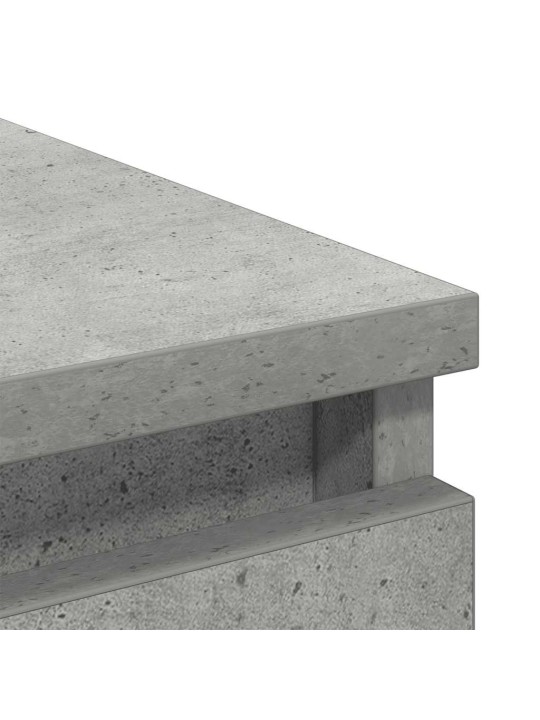 PUHVETKAPP, BETOONHALL, 80X35X99 CM, TEHISPUIT